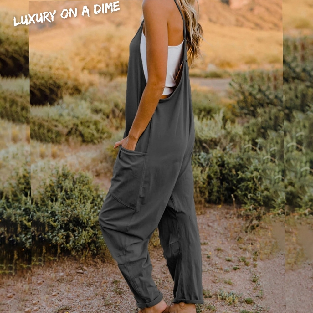 Gray Jumpsuit